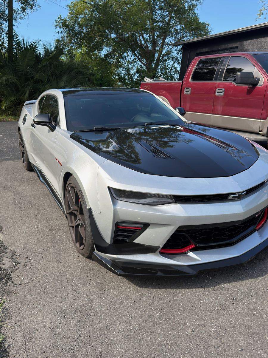 Chevrolet Camaro Color Change Hood and Roof Wrap — Fly Visuals FL