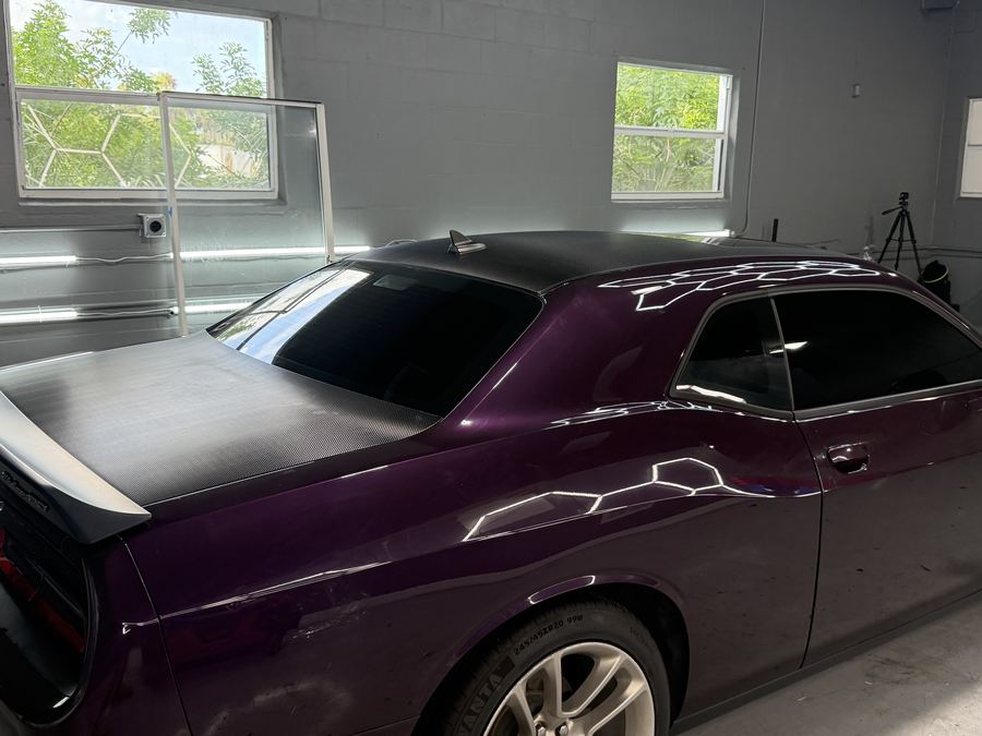Dodge Challenger Ceramic Window Tint — Fly Visuals FL