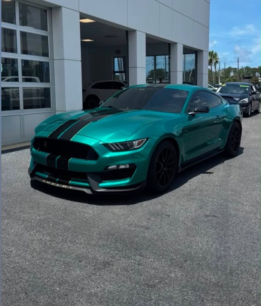 Ford Mustang Shelby Color Change Wrap — Fly Visuals FL