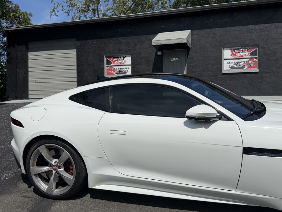 Jaguar F-Type Ceramic Window Tint — Fly Visuals FL