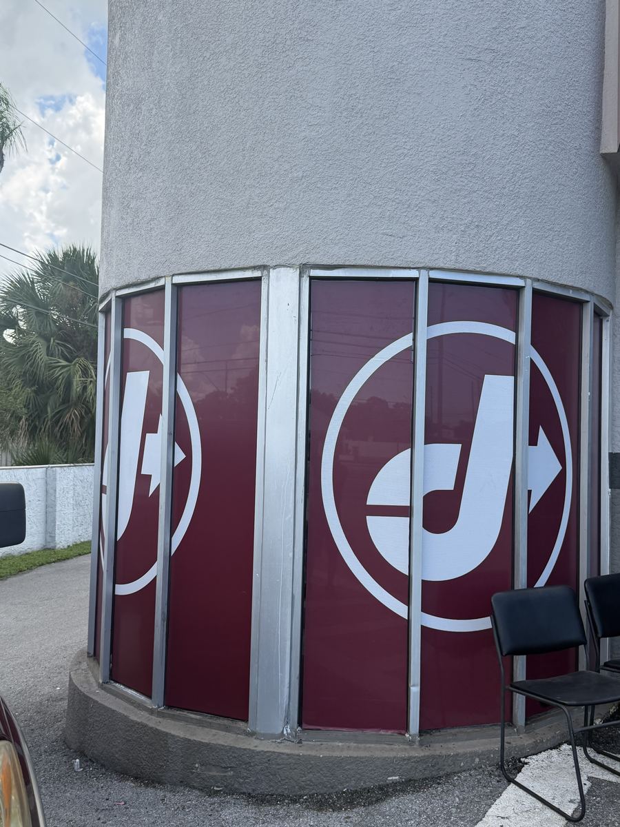 Storefront Perforated Window Graphics — Fly Visuals FL