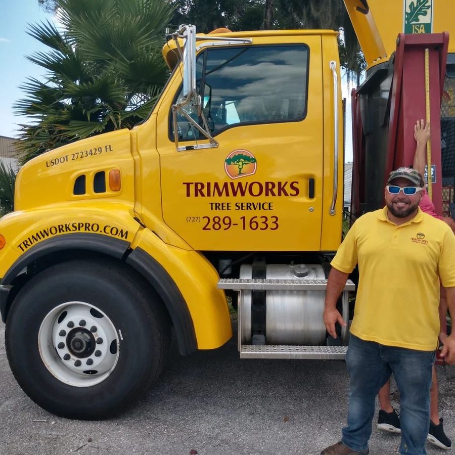 Tree Service Fleet Truck Wrap — Fly Visuals New Port Richey FL