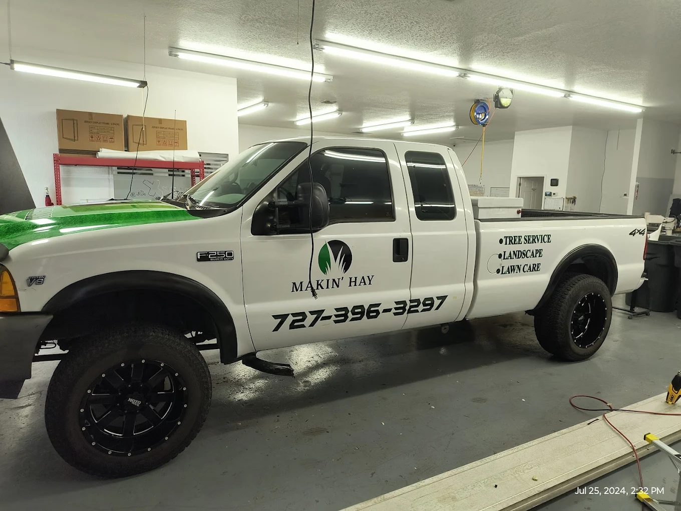 Landscaping Truck Wrap — Fly Visuals New Port Richey FL