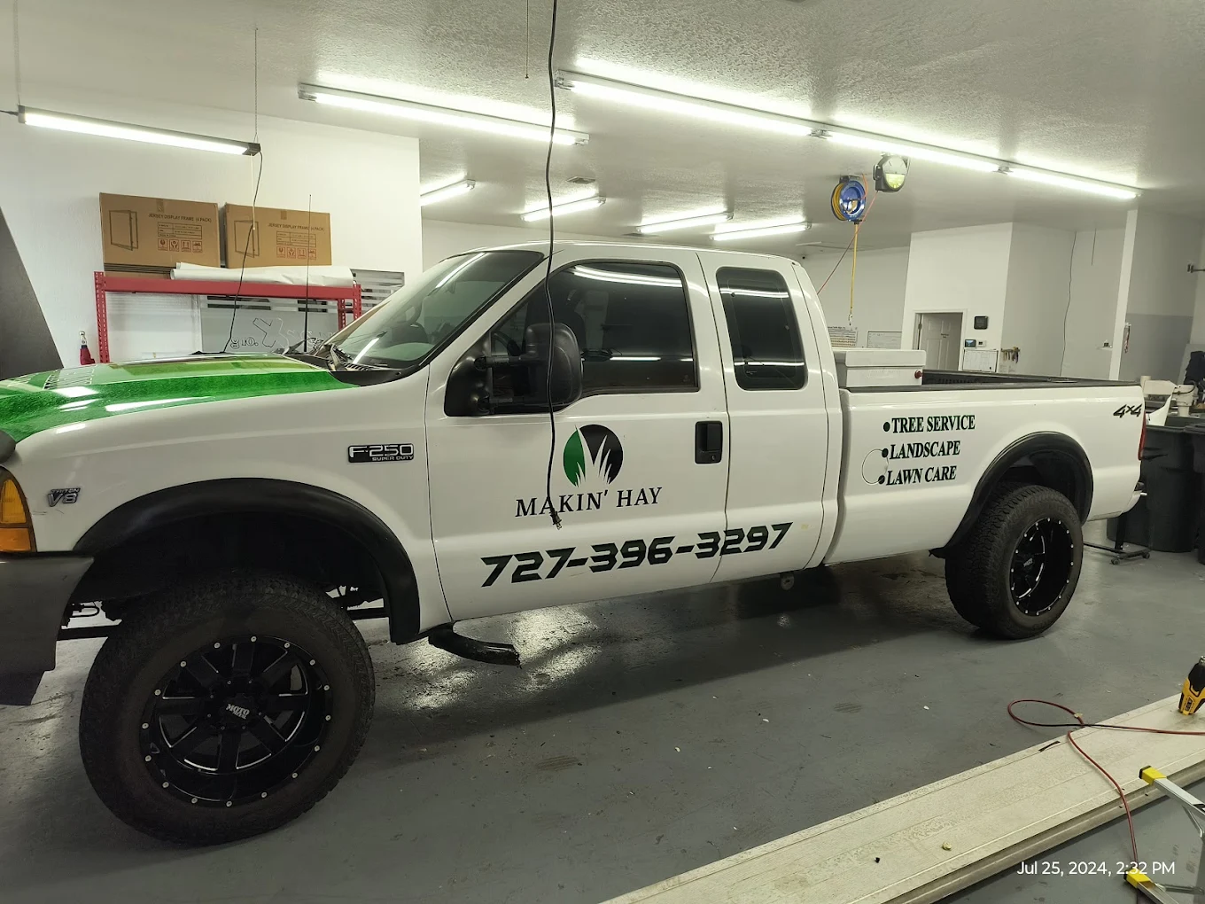 Landscaping Truck Wrap — Fly Visuals New Port Richey FL