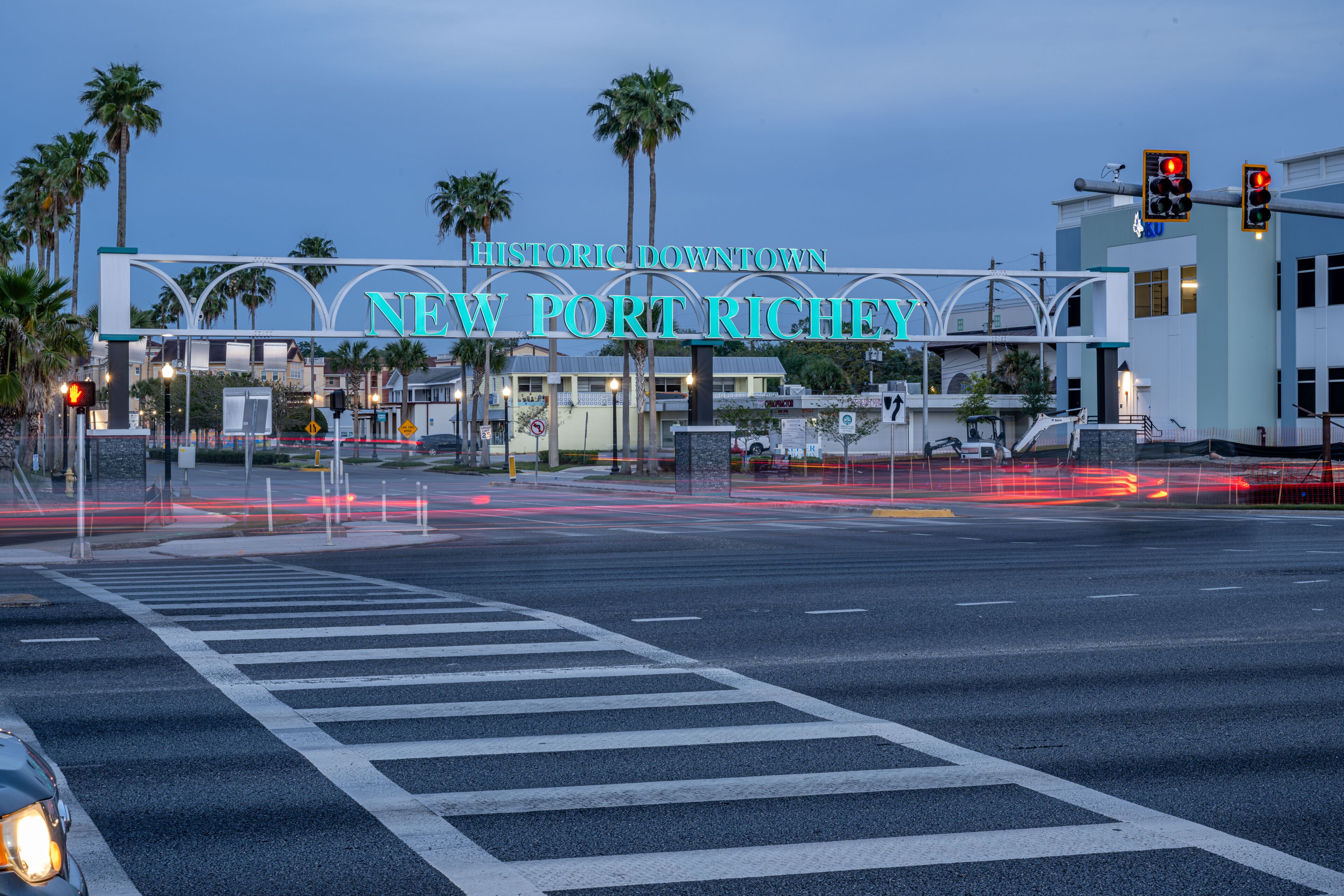 New Port Richey Sign — Fly Visuals FL